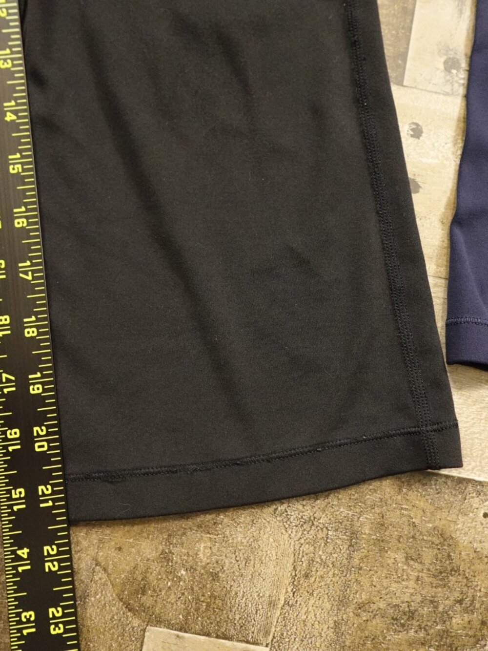 Athleta Girl Chit Chat Flare Pants Bundle (2 Pair) Size L / 12 Black & Navy - Picture 5 of 15